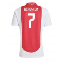 Ajax Steven Bergwijn #7 Replica Home Shirt 2024-25 Short Sleeve